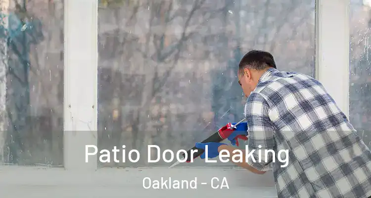  Patio Door Leaking Oakland - CA